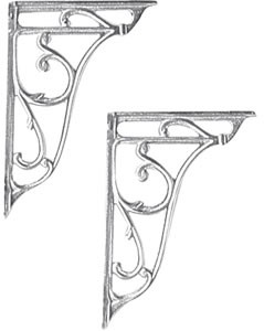 Ultra Specialist Ornate Cistern Brackets.